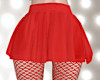 [rk2]Skirt Fishnet Red