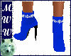 Blue Holiday Short Boots