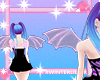 Pastel Bat Wings