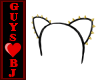 Gold Studded Cat Ears
