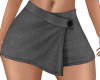 Grey RL Mini Skirt