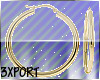 |3|Gold Hoops