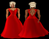 RL Red Gold Gown