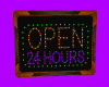 (H2) OPEN 24 HOURS