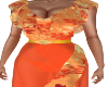 Asa-Beach Dress-Orange