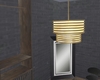 gold ceiling lamp