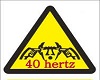 warning 40hertz 