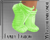 Jammies green socks