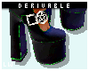 >Buckle Goth Platforms