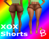 (DD) XOX Shorts brown