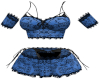 Julie 2pc Blue Dress #1