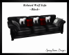 Black Relaxed Wolf Sofa