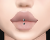 B. Lip piercing