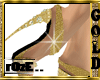 [R] Gold & diamond shose