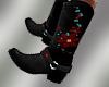Jeweled Flower Boots