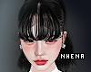 & Milika Black + Bangs