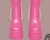 A| Luxury Boots Pink
