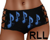 Blue Music Hot Pants RLL