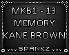 Memory - Kane Brown