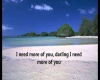 need more for you(lyric