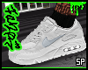 90' White Sneakers