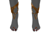 Fiery Siren Feet