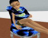 Animated spa hug chair