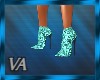 Retro Boots (teal)
