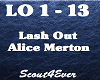 Lash Out -Alice Merton