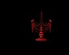 LAMP CRYSTAL RED BLACK