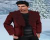 GR~ Holiday Fur Coat Red