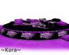 ~Kora~Purple Skull bed