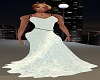 White Evening Gown