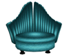 Teal One Pose Chair