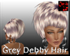 Grey Debby Hair