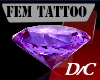 Purple Diamond Belly TaT