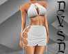 Skirt & Bra Fit in White