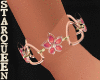 Gold Pink Bracelets