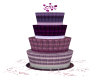 birthday cake purple