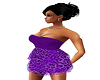 Purple Lepard Dress