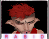 fire red male hair