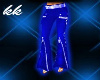 ![KK] BLUE FLARES PANTS