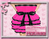 flat pink v1 pvc dress