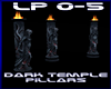 Dark Temple Pillars DJ