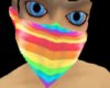 Liquid Rainbow mask M