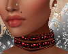 F~ Red Plastic Chocker