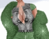 Fur Jacket Green