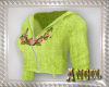 [AIB]Sweater Hoody Green