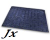 Jx D. blue weave rug