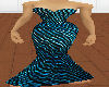 Shimmer Blue Gown